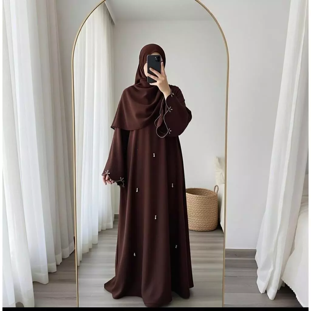 Mora Abaya Maroon